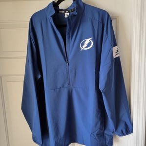 Adidas Tampa Bay Lightning 1/2 Zip Jacket / Pullover